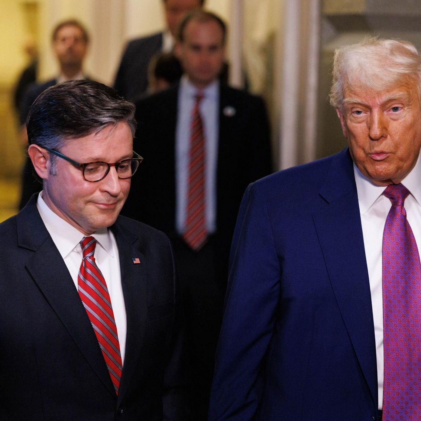 Jetzt erhöht der eigene Fraktionschef den Druck auf Donald Trump 