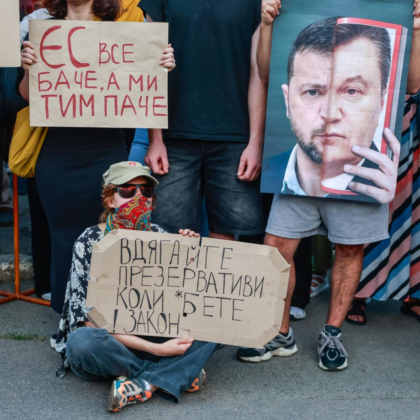 Dreht sich die Stimmung in der Ukraine? Deshalb protestieren Tausende gegen Selenskyj