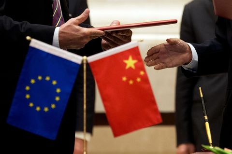 Die vier Streitpunkte zwischen Europa und China