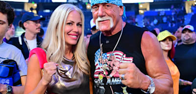 Der emotionale Abschied von Hogans Witwe Sky