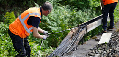 Bahnstrecke in NRW nach Brand lahmgelegt – Polizei geht von Sabotage aus