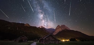 Wann Sie das Leuchtspektakel der Perseiden beobachten können