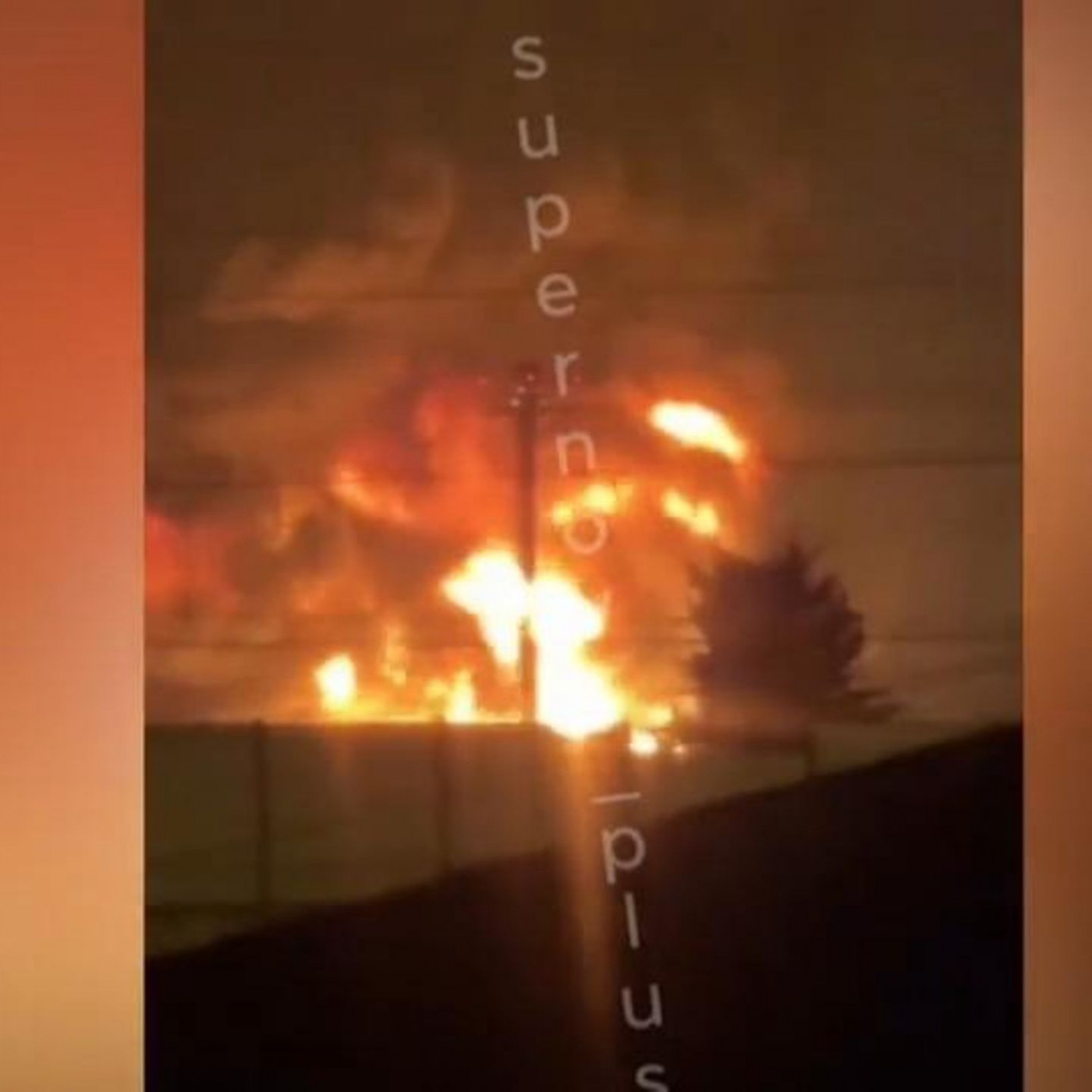 Videos sollen brennende Raffinerie in Sotschi zeigen