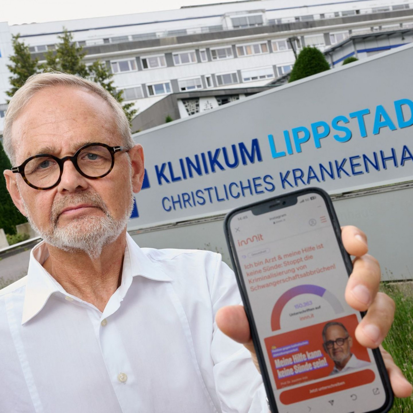 Arzt klagt gegen Abtreibungsverbot an katholischer Klinik