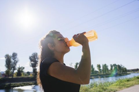 "Sie trinken pures Wasser? Das ist Blödsinn!"