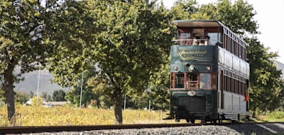 Mit der Wein-Straßenbahn in Südafrikas Gourmet-Himmel