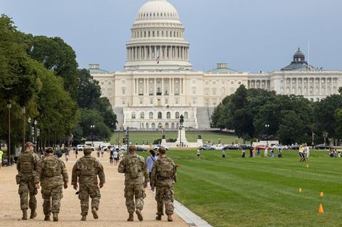 Trump beordert Nationalgarde aus anderen Bundesstaaten nach Washington
