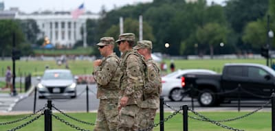 Trump will heute Nacht mit Polizei und Militär auf Streife gehen