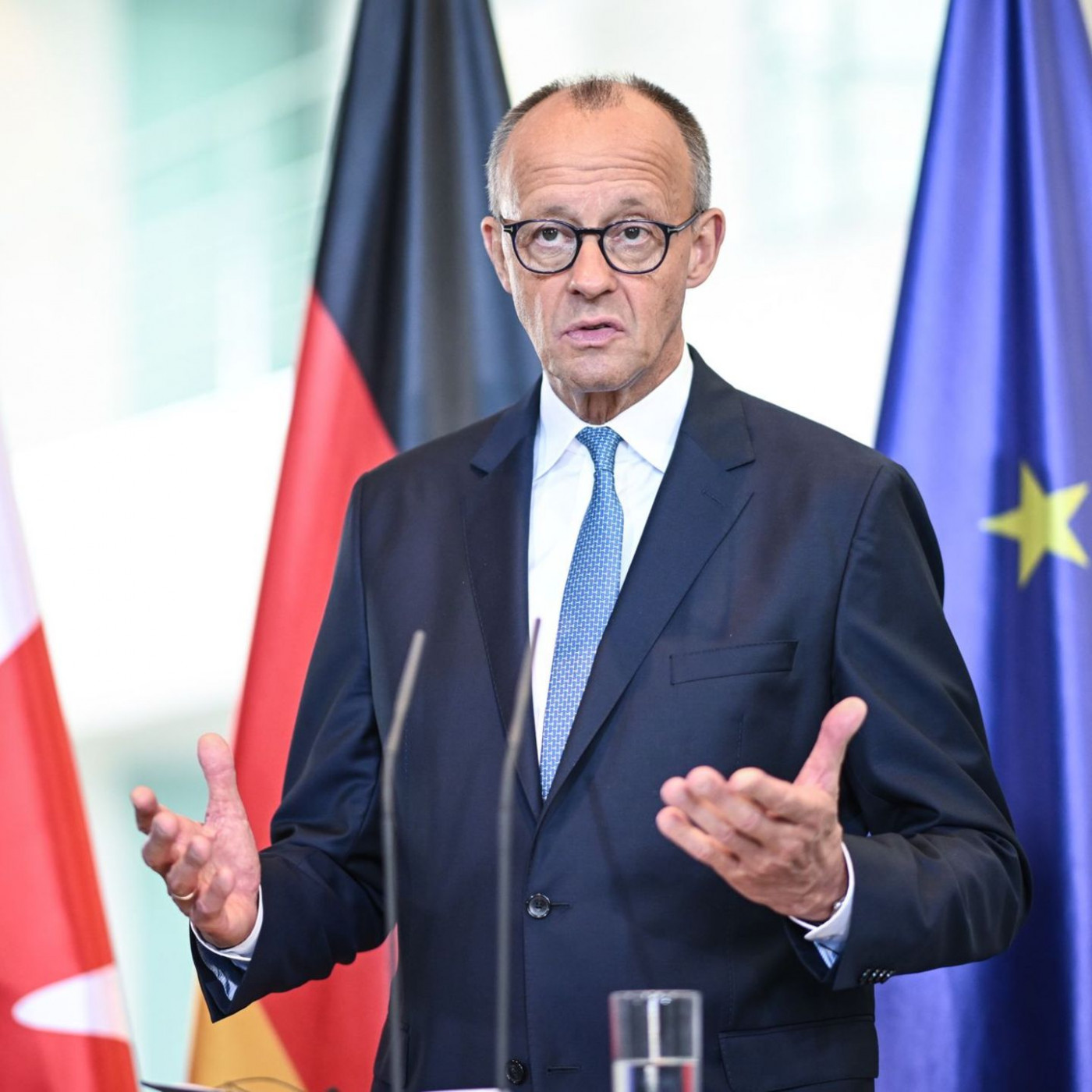 Merz: Koalition bei Wehrdienst "in der Zielrichtung" einig