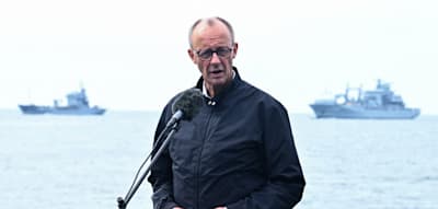 „Sie testen täglich unsere Verteidigungsbereitschaft“, sagt Merz über die Russen