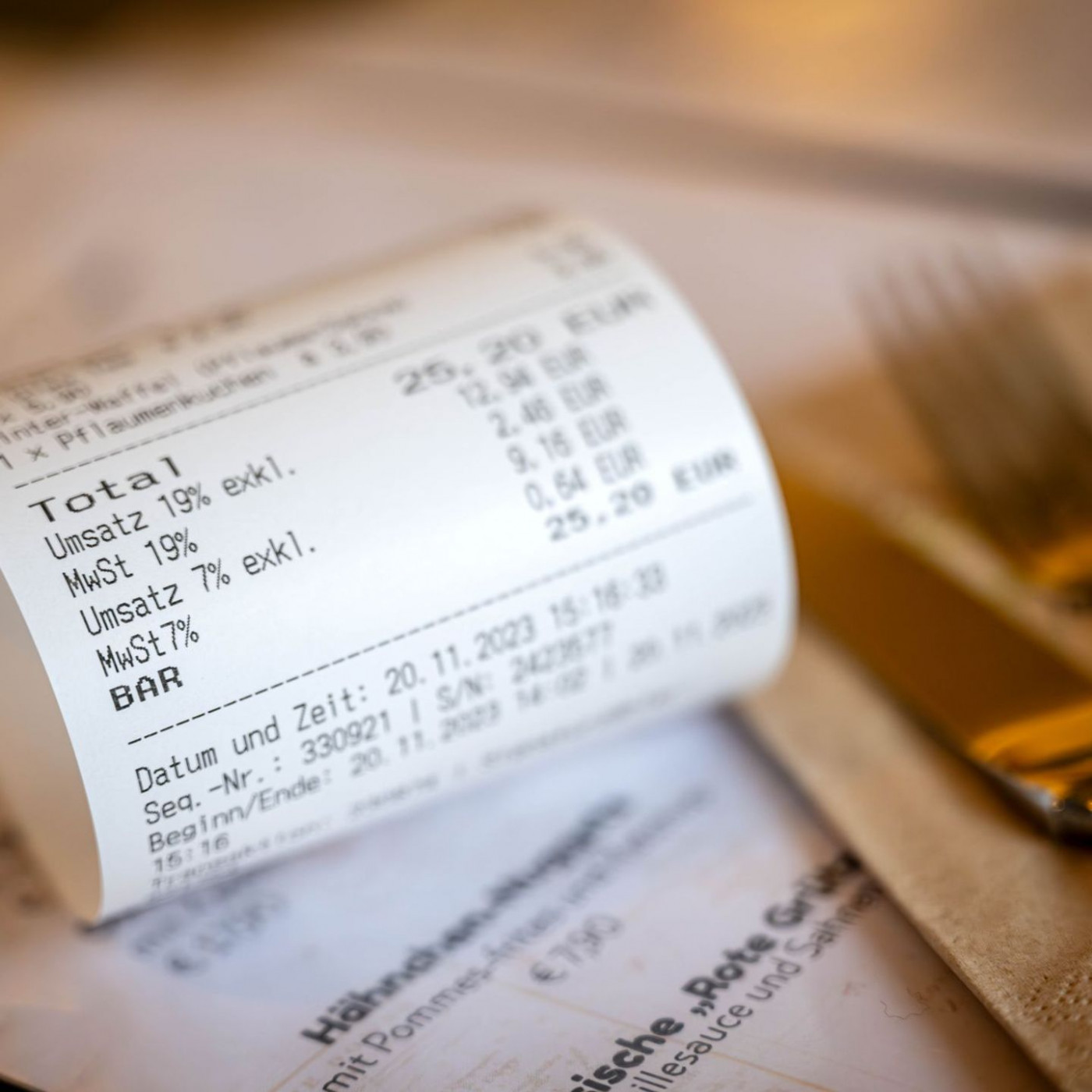 Steuerentlastung für Gastronomen auf den Weg gebracht