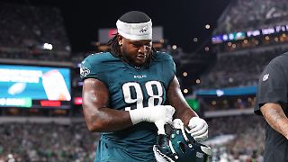 Jalen Carter tickt nach sechs Sekunden direkt durch