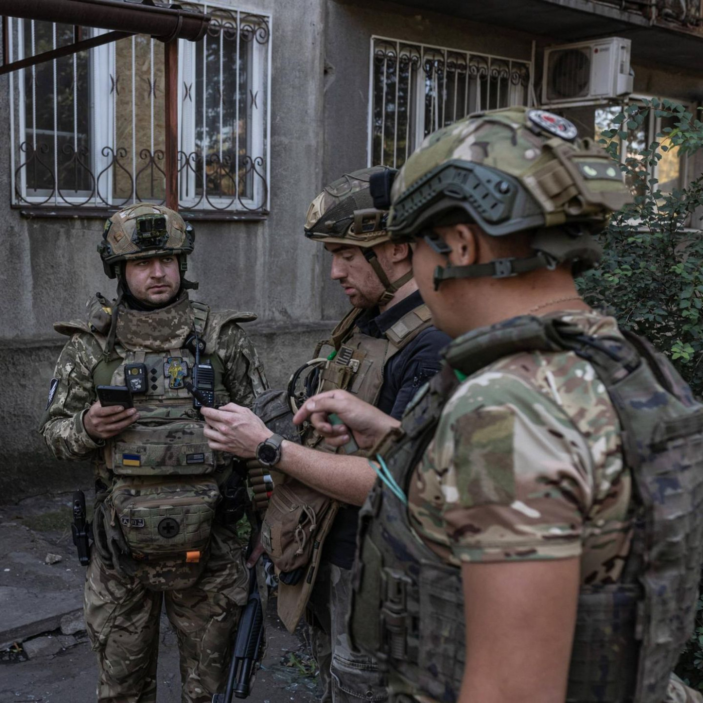 Verwundete Ukrainer versteckten sich drei Jahre lang auf feindlichem Gebiet