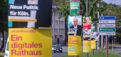 AfD tritt bei Bürgermeisterwahlen in weniger als einem Viertel der NRW-Gemeinden an