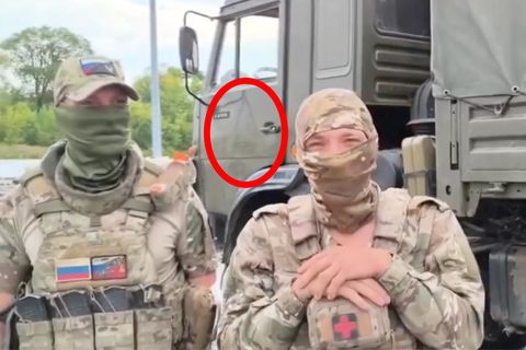 Video-Panne russischer Soldaten verrät Truppenbewegung
