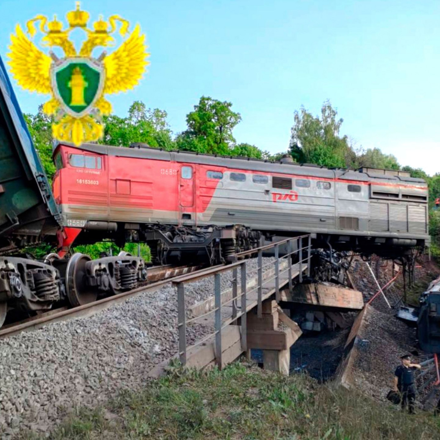 Explodiert, entgleist, zerstört: drei Sabotageakte an russischen Zügen