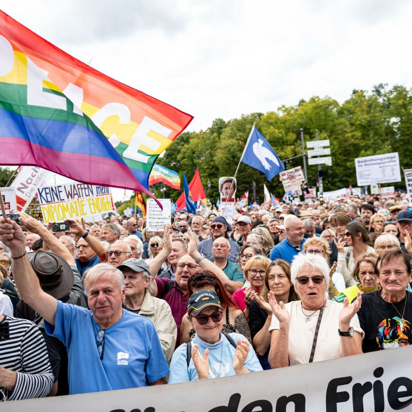12.000 Menschen bei Gaza-Demonstration in Berlin
