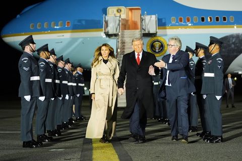 Begleitet von Protesten: Trump heute bei König Charles
