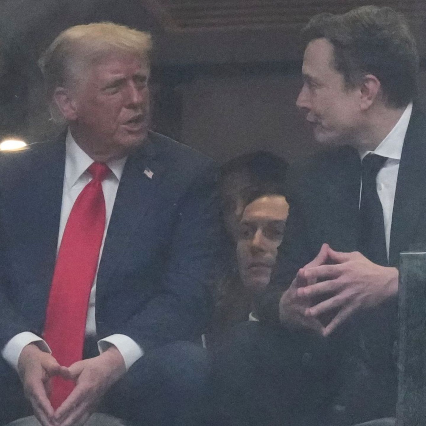 Vertragen sich hier Musk und Trump?