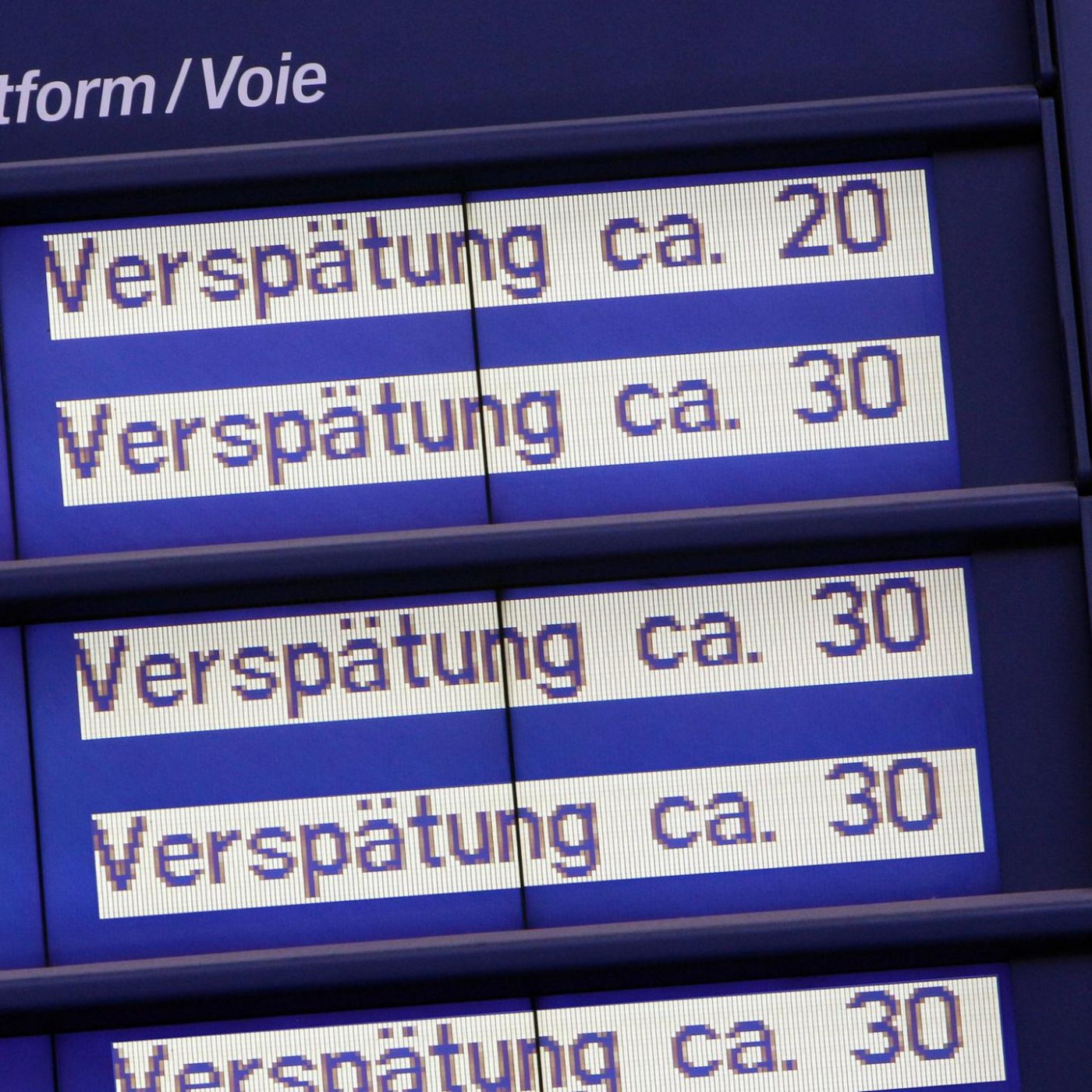 Bahnverkehr in Norddeutschland stark eingeschränkt