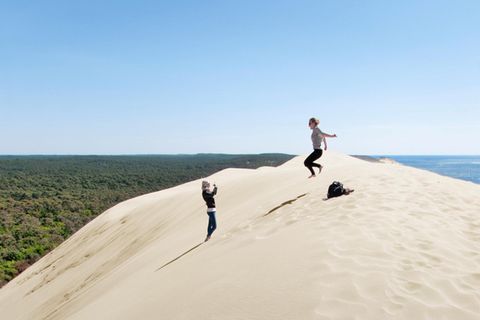 Zwischen Erschöpfung und Hochgefühl: Unterwegs auf der Dune du Pilat