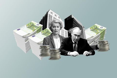 Not macht erfinderisch – so will Europa an Russlands Milliarden ran