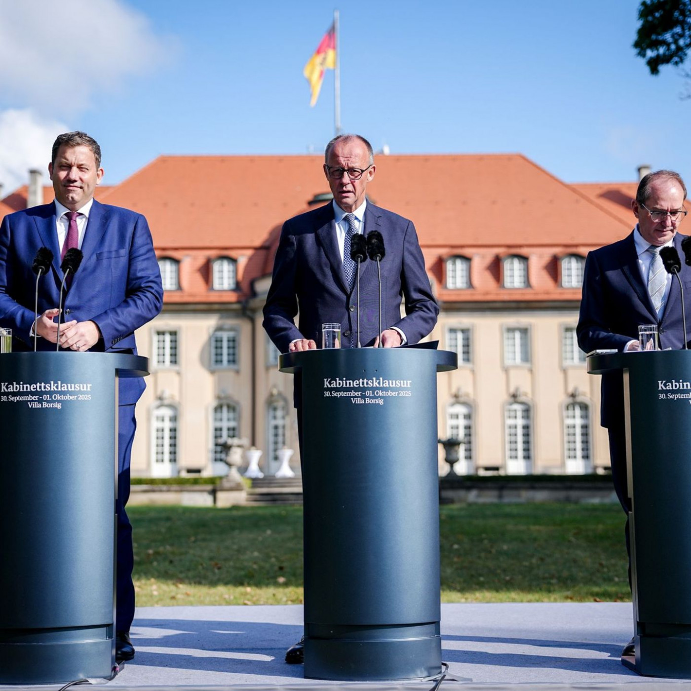 Merz: Sehr kollegiale Arbeitsatmosphäre in Koalition