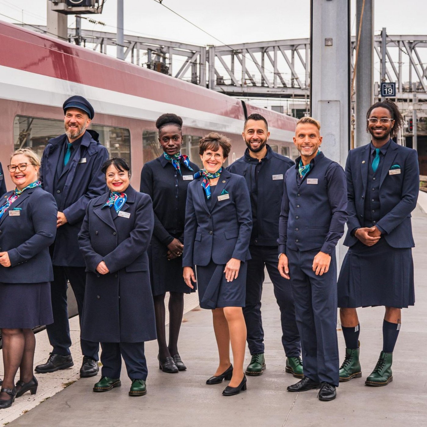 Eurostar führt genderneutrale Uniformen ein