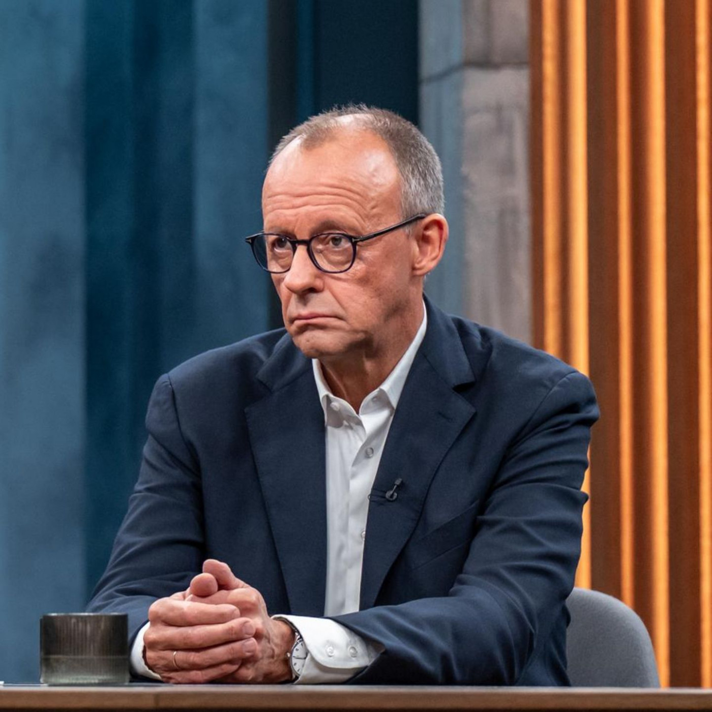 Und plötzlich kämpft der Kanzler mit den Tränen