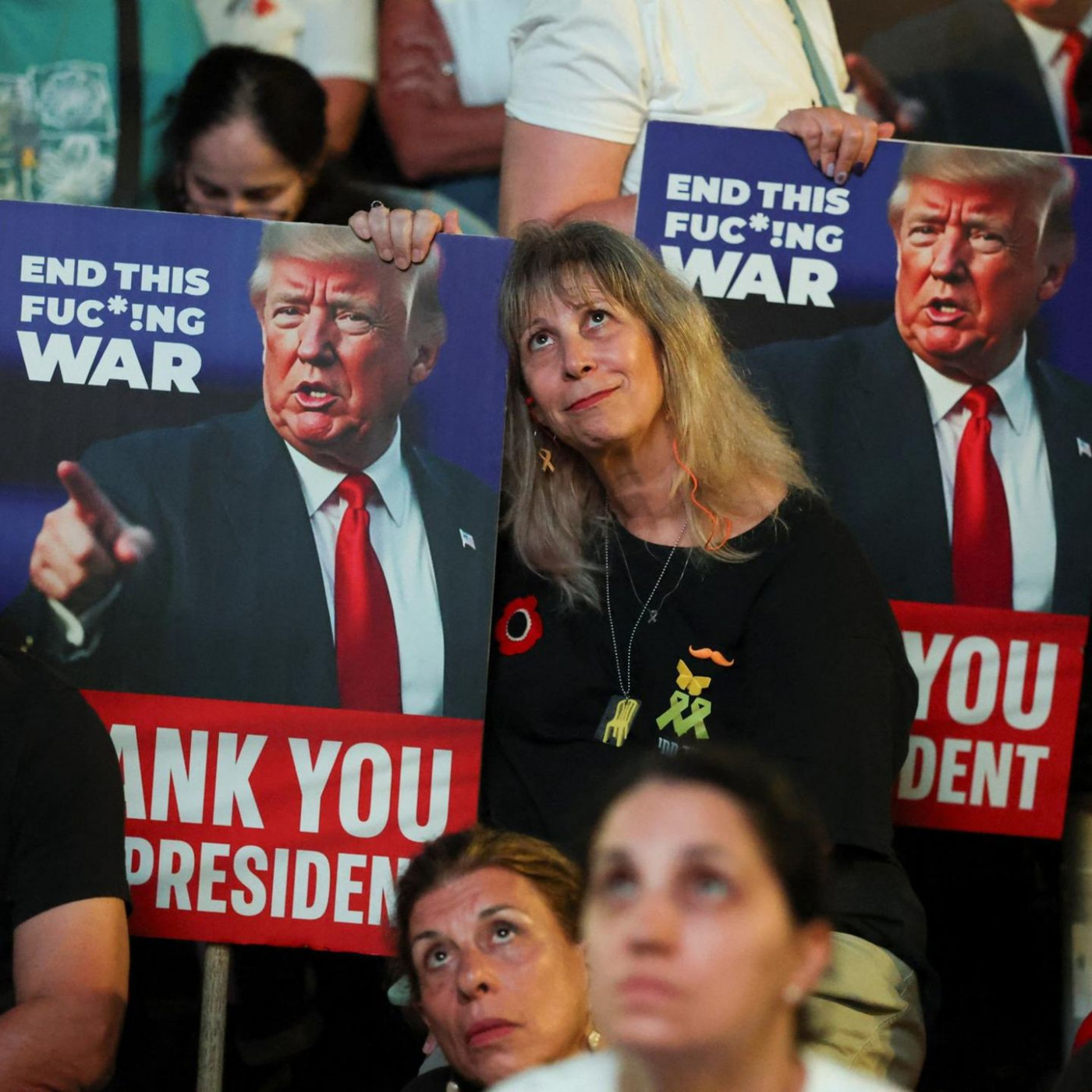 Tausende Israelis buhen Netanyahu aus – für Trump gibt es Sprechchöre