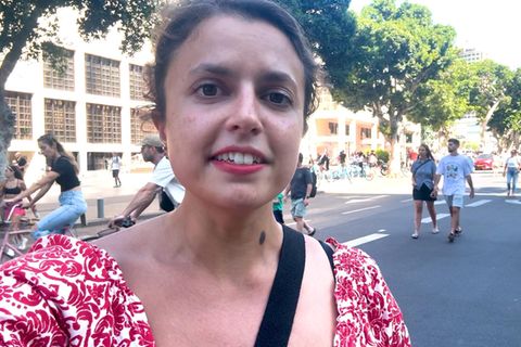 So feiern die Menschen in Tel Aviv die Geiselfreilassung