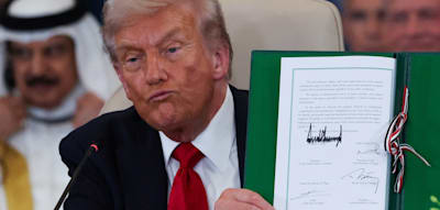 Das ist Trumps „Erklärung für dauerhaften Frieden und Wohlstand“ im Wortlaut