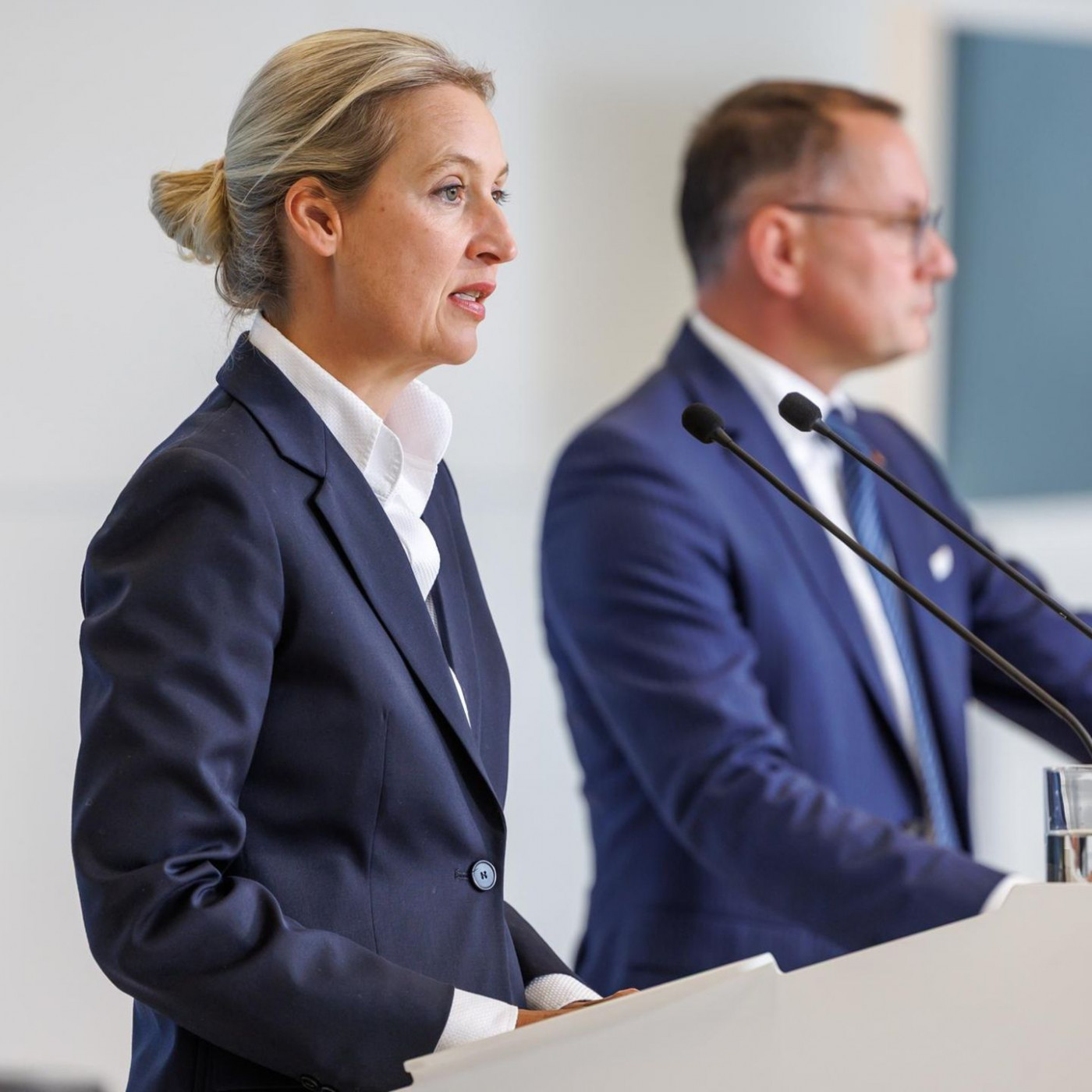 Streit um Wehrpflicht: Weidel leitet Rückzug ein