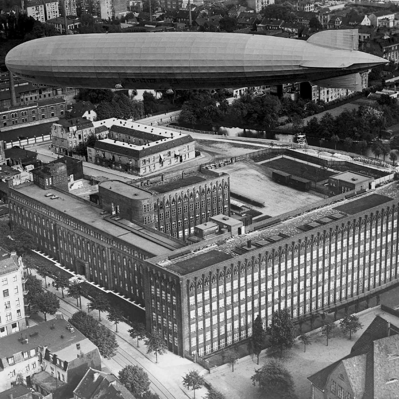 Alte Luftbilder: So sah Hamburg Ende der 1920er Jahre aus