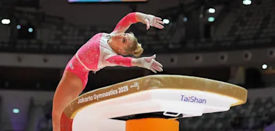 „Mir geht es nicht gut“ – Nach ihrem Fehler weint die deutsche Turnerin bitterlich