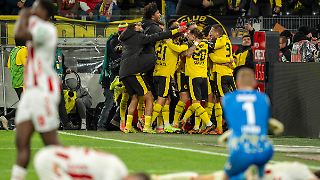 Dortmunder Torhelden Maxi Beier brummt tüchtig der Kopf