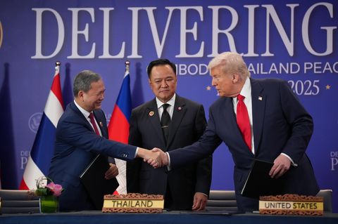 Kambodscha und Thailand schließen Frieden – im Beisein Trumps