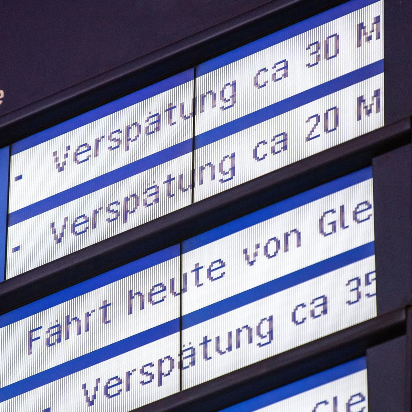 Neuer Tiefpunkt: Die Hälfte aller Züge im Oktober unpünktlich