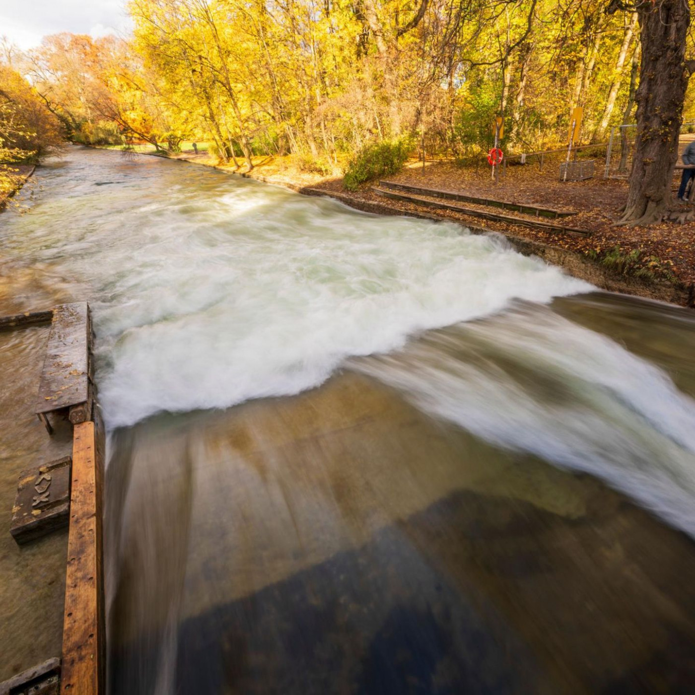 Eisbach in München: Die Welle ist weg – und keiner weiß, wohin