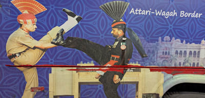 Wo der indisch-pakistanische Hass als Spektakel inszeniert wird