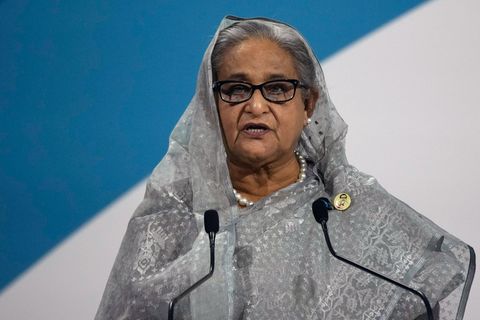 Bangladeschs Ex-Regierungschefin Hasina zum Tode verurteilt