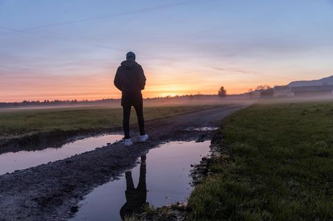 Michael Koch schlief nur noch eineinhalb Stunden durch. Ein Spezialprogramm half ihm
