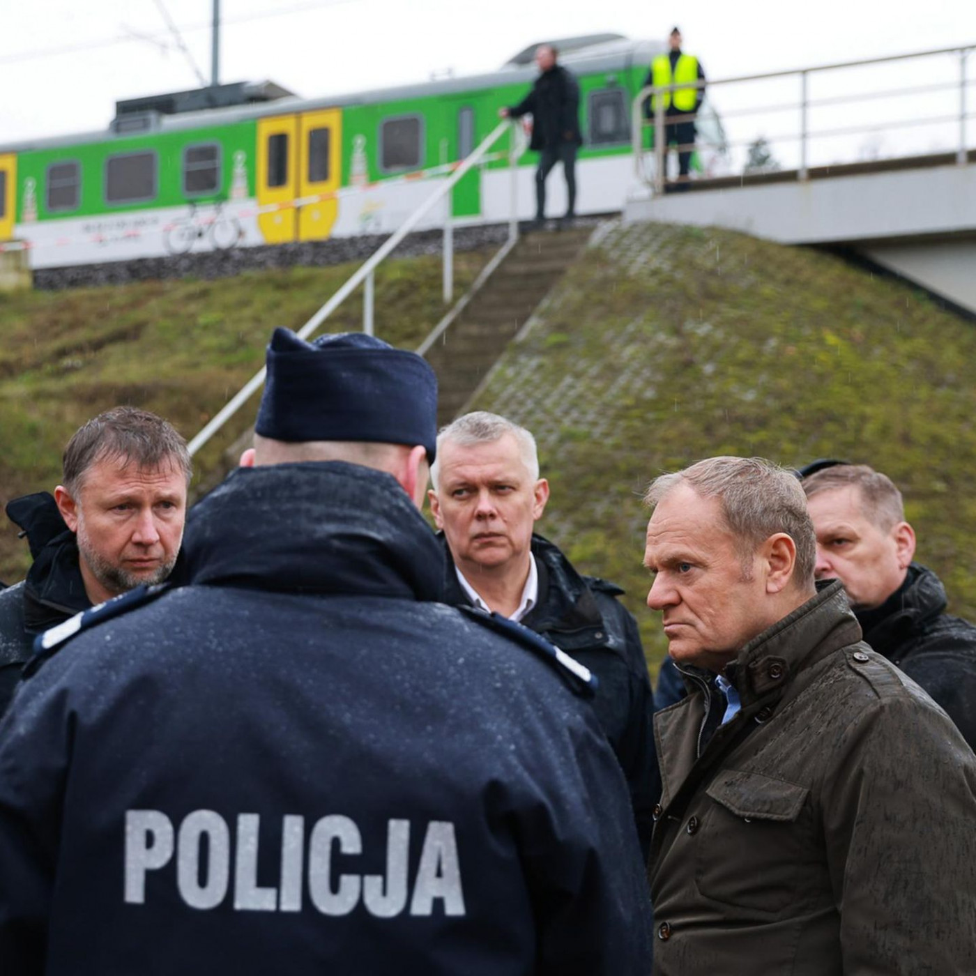 Anschlag auf Bahngleis in Polen sollte vermutlich Zug sprengen
