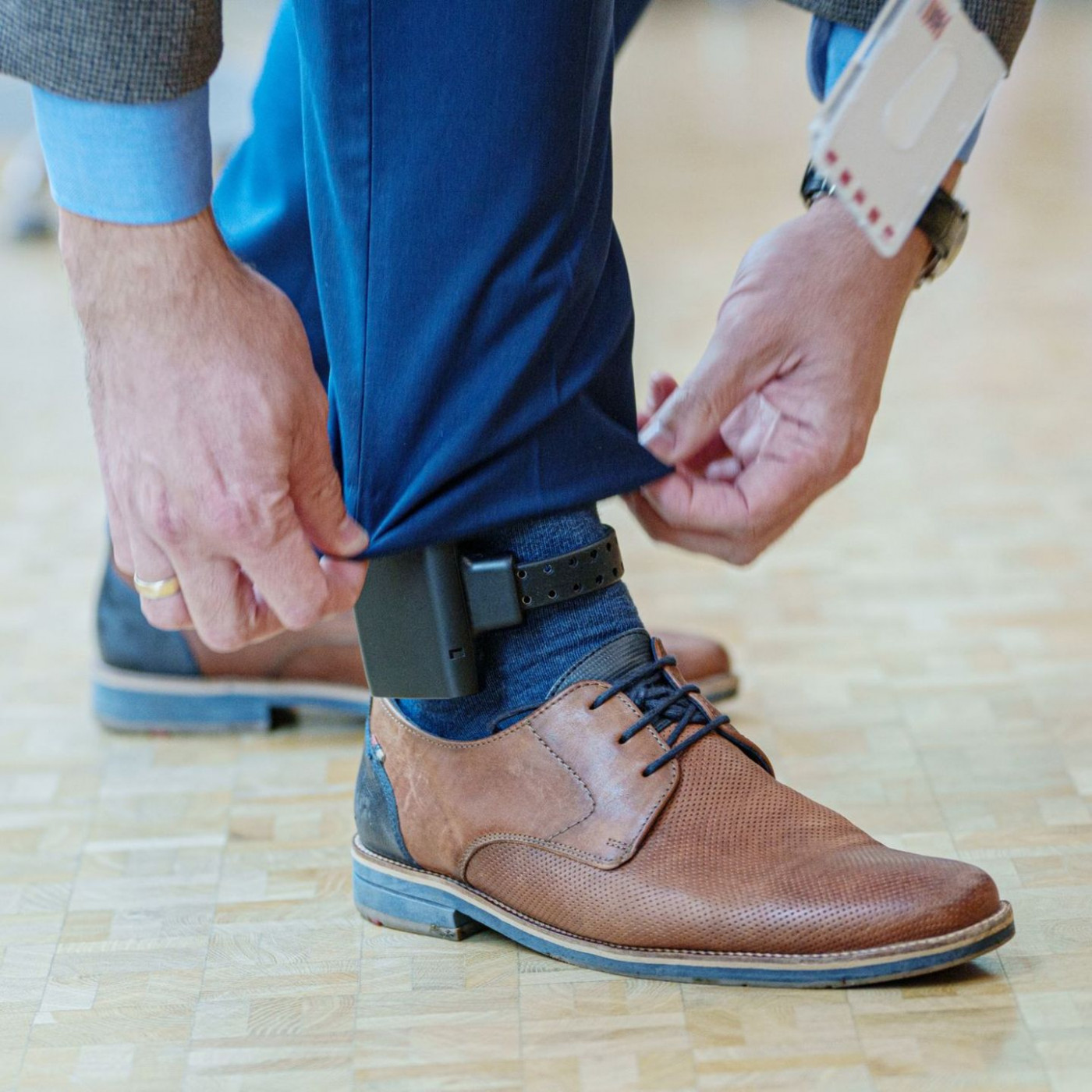 Elektronische Fußfessel für gewalttätige Ex-Partner