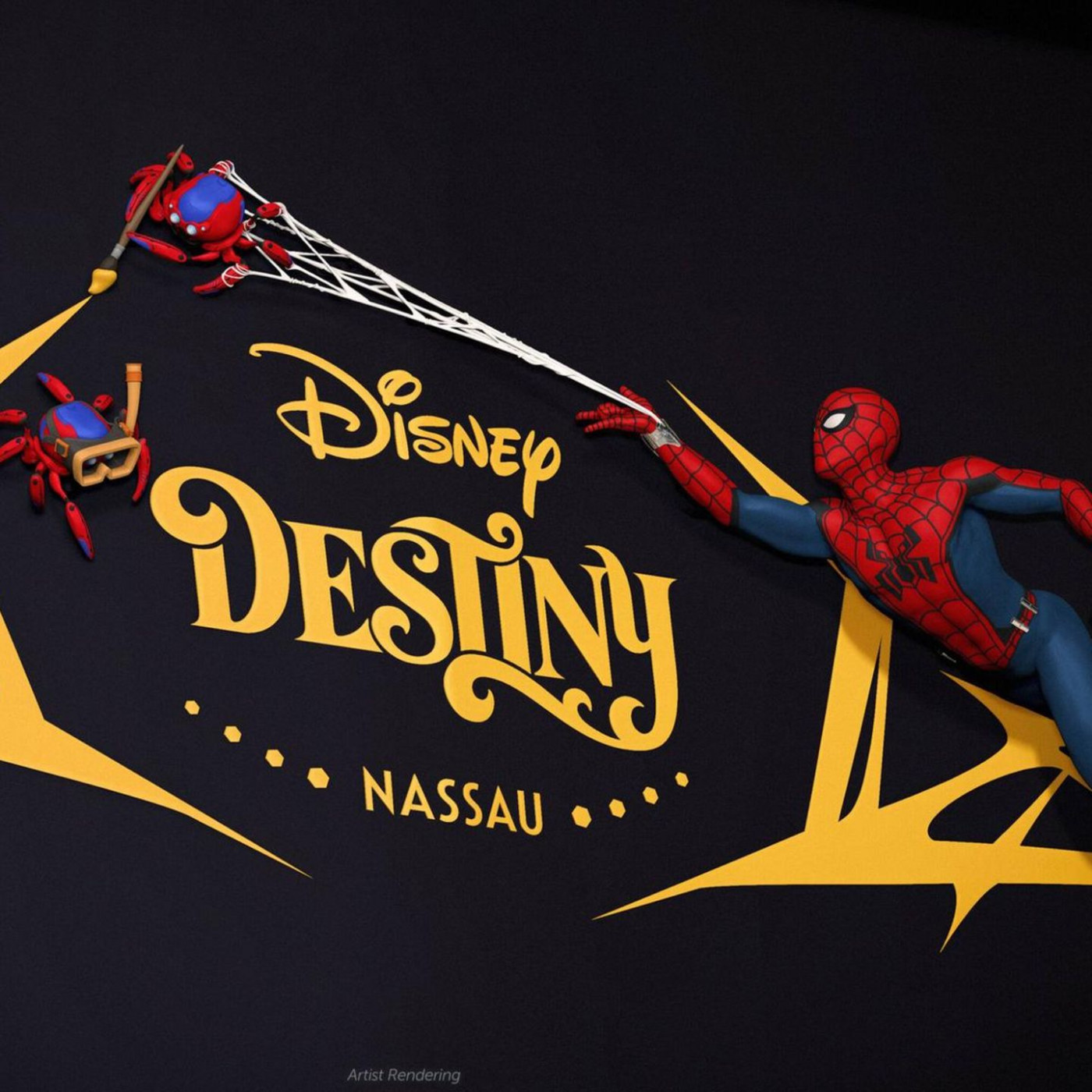 So sieht es an Deck von Disneys neuestem Kreuzfahrtschiff aus