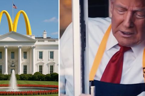 Trump wirbt mit skurrilem McDonald's-Spot