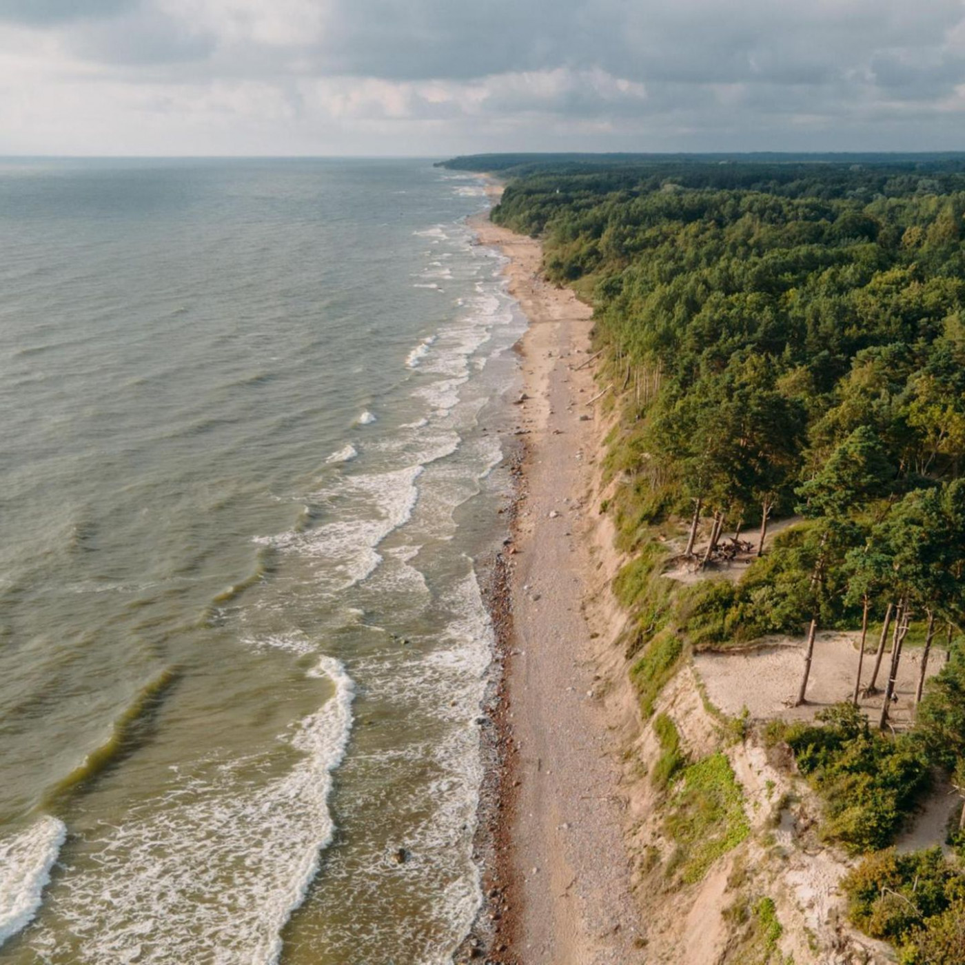 Adé, wir fahren nach Juodkranté!
