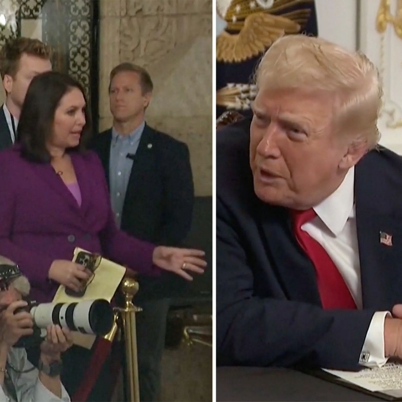 Trump pöbelt Journalistin an: "Sind Sie dumm?"