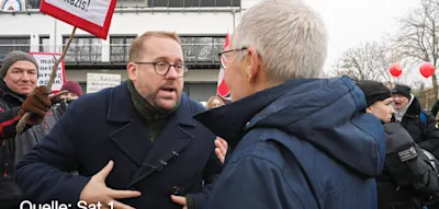 &bdquo;Haben mich angeschrien. 300 sind hinter uns her&ldquo; &ndash; Ronzheimer schildert Attacke bei Anti-AfD-Demo