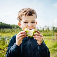 "Die Ern&auml;hrung von Kindern sollte bunt wie ein Regenbogen sein"